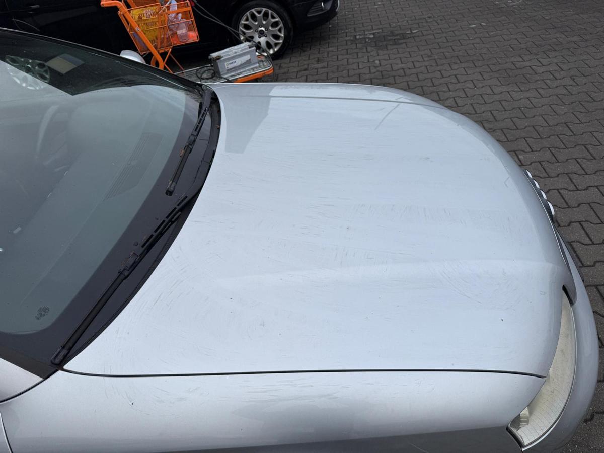 Audi A4 B6 original Motorhaube LY7W Lichtsilber Metallic BJ02